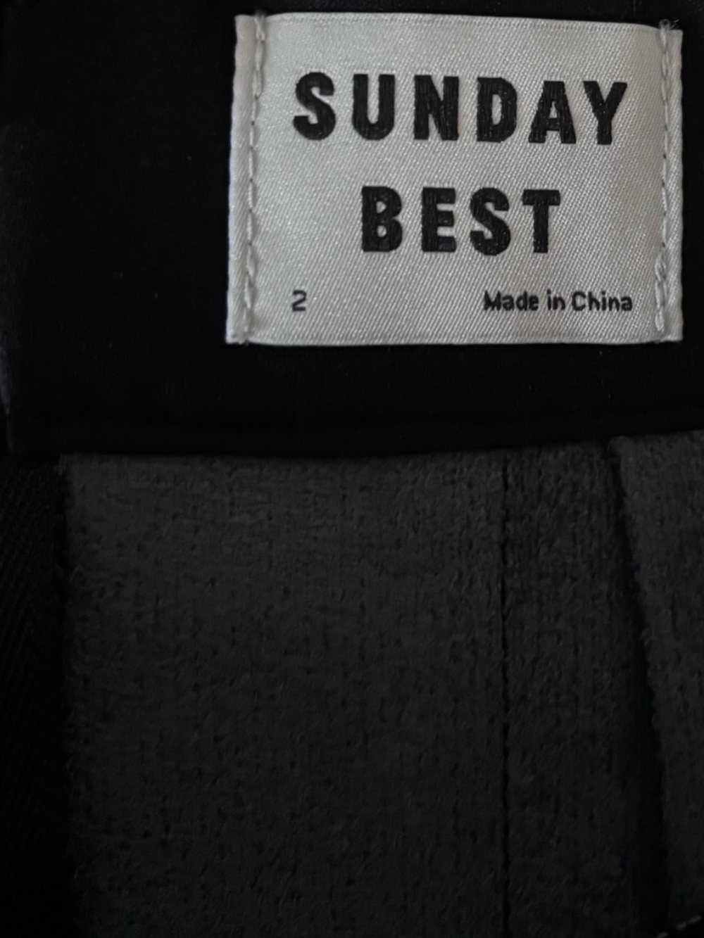 Sunday Best Black Faux Leather Pleated Skater Skirt - Picture 3 of 10